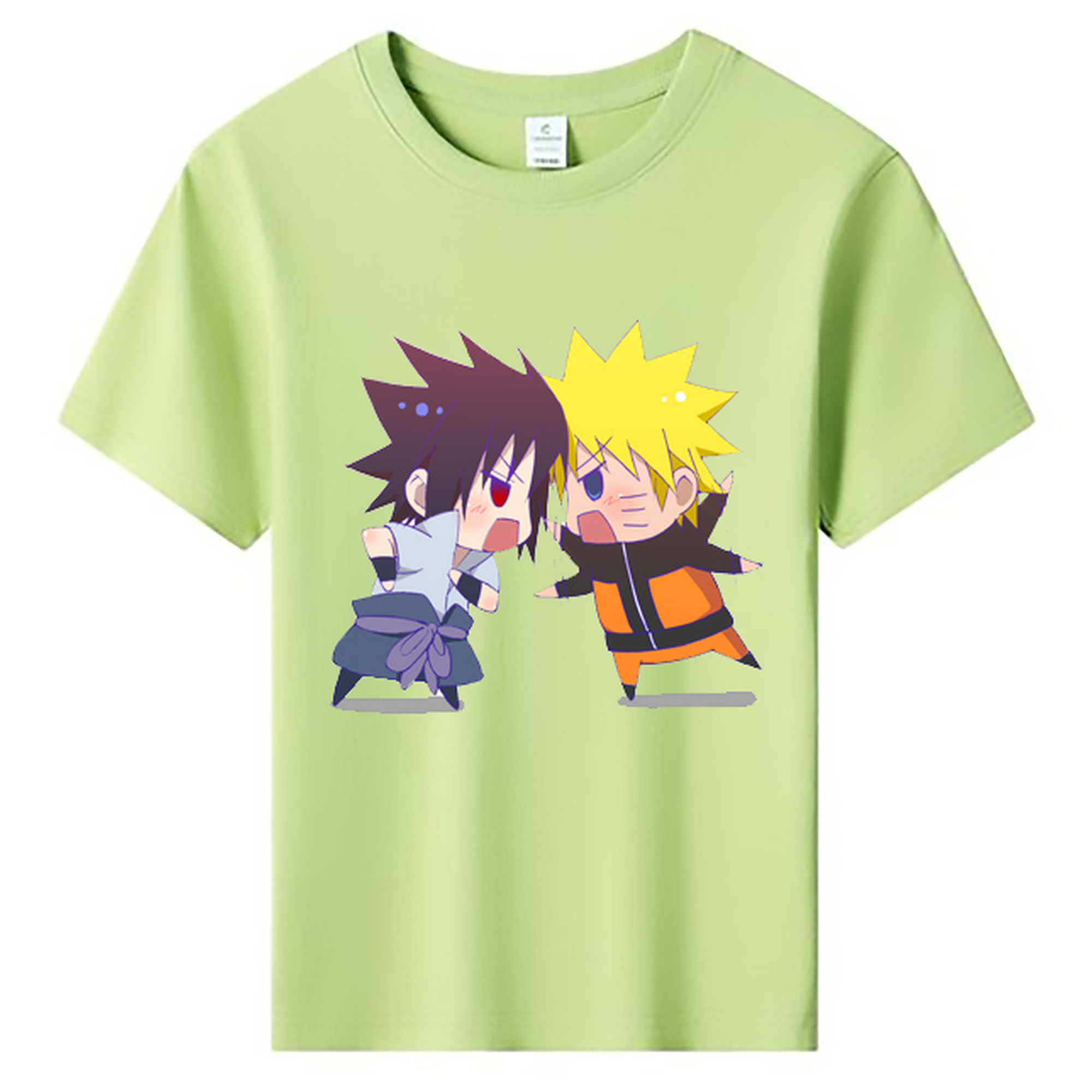 （画像用） NARUTO -ナルト- うずまき ナルト Uzumaki Naruto 綿100％キッズTシャツ（フロントプリント）